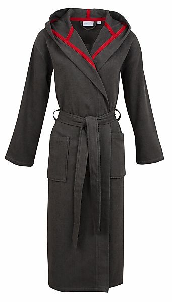 Carl Ross Unisex-Bademantel "supercombed light" 1 Stk. Kapuze günstig online kaufen