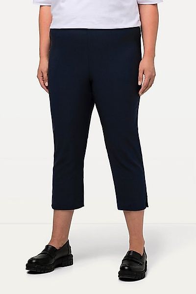 Ulla Popken Funktionshose Bengalinhose wadenlang Elastikbund Stretch günstig online kaufen