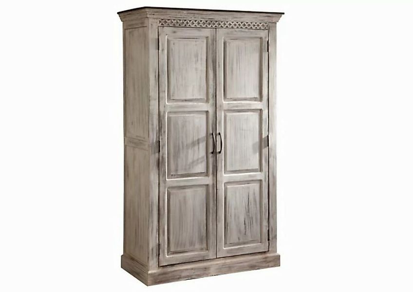 Massivmoebel24 Dreh-/Schwebetürenschrank (Schrank Mango / Akazie 105x50x180 günstig online kaufen