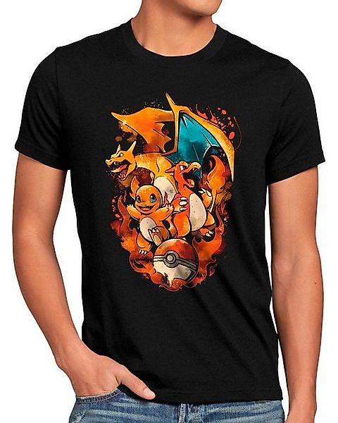 style3 T-Shirt Fire Fury amiibo planet go pokemon ball pikachu günstig online kaufen