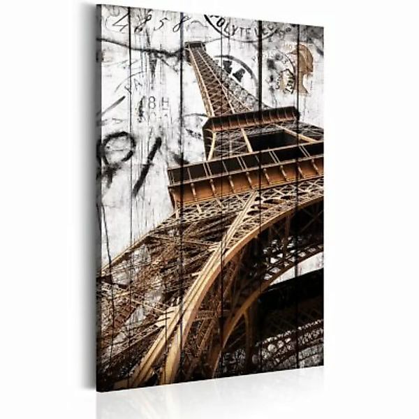 artgeist Wandbild Grüße aus Paris mehrfarbig Gr. 40 x 60 günstig online kaufen