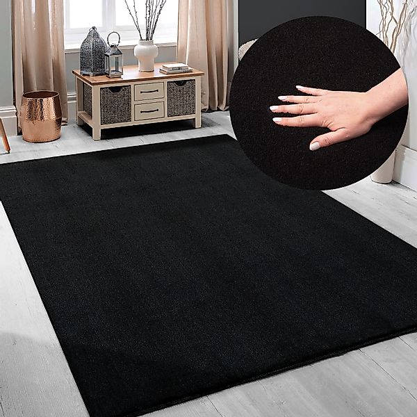 my home Teppich Arabell, Kunstfellteppich, rechteckig, günstig online kaufen