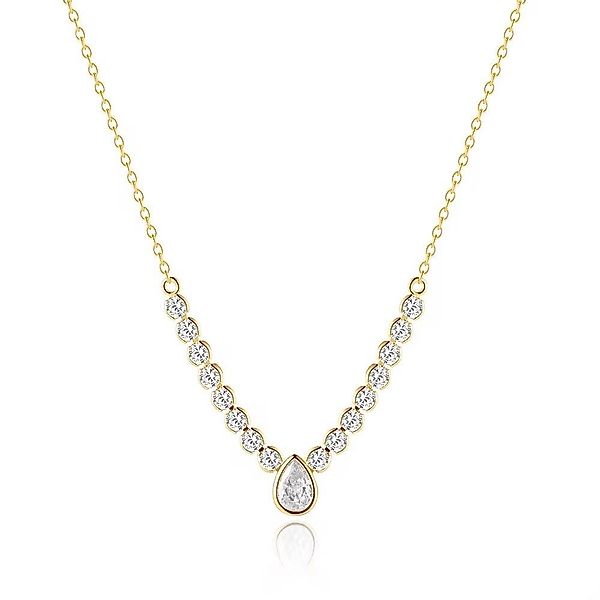 ROUGEMONT Collier Funkelnde Damen Halskette aus günstig online kaufen