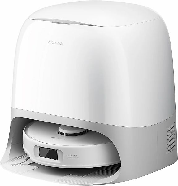 Roborock Saugroboter "Qrevo Curv 5A1, mit Wischfunktion, automatisches Entl günstig online kaufen