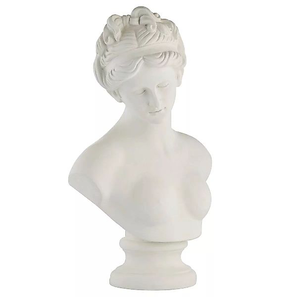 Serafina Skulptur weiß 52cm günstig online kaufen