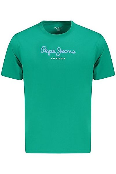 Pepe Jeans T-Shirt Nachhaltiges Herren T-Shirt Grün: Kurzarm, Regular günstig online kaufen