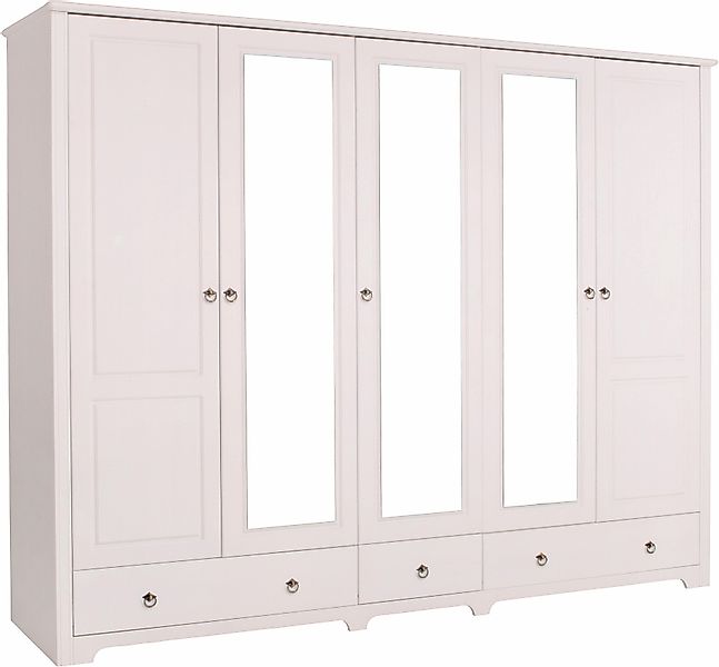 Home affaire Kleiderschrank "Hugo", (3 Breiten: 106/200/245 cm H/T ca. 190/ günstig online kaufen