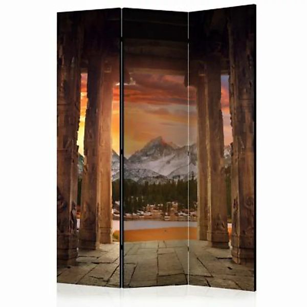 artgeist Paravent Trail of Rocky Temples [Room Dividers] mehrfarbig Gr. 135 günstig online kaufen