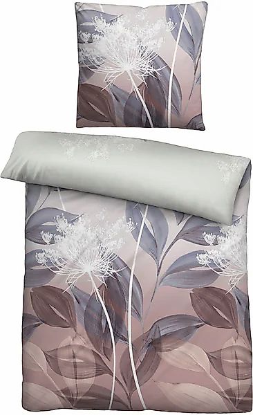 Biberna Bettwäsche »0004100«, wohlig warm + weich, pflegeleicht, 100% Baumw günstig online kaufen