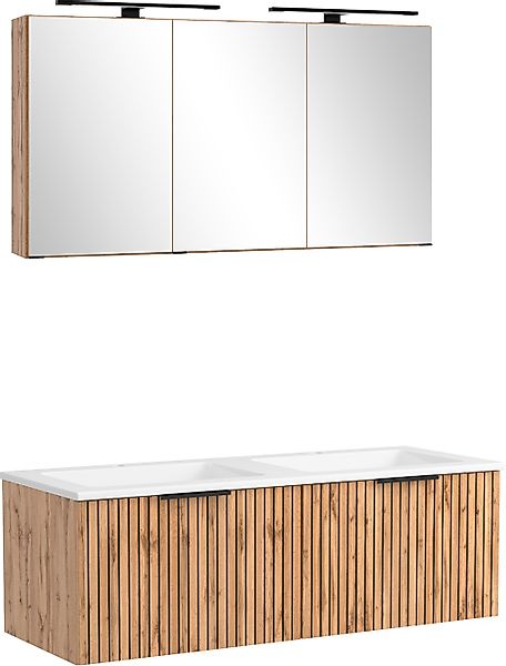 welltime Badmöbel-Set "Welltime, Carlton Waschtisch-Set, 80 oder 120 cm, ge günstig online kaufen