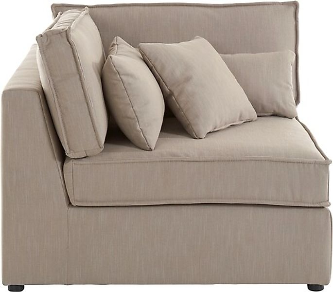 OTTO home Sofa-Eckelement »Florid« Teil eines Modulsofas, fester Sitzkomfor günstig online kaufen