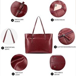 REDOM Handtasche Damen Henkeltasche Freizeittasche Tragetasche günstig online kaufen