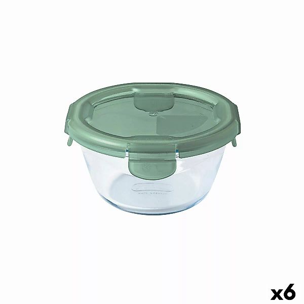 Lunchbox Hermetisch Pyrex Cook & Go Grün Glas (700 Ml) (6 Stück) günstig online kaufen