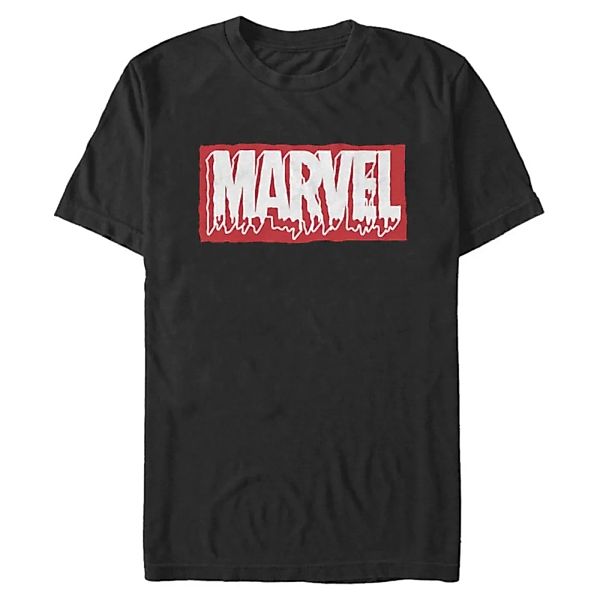 Marvel - Logo Drip Filled - Männer T-Shirt günstig online kaufen