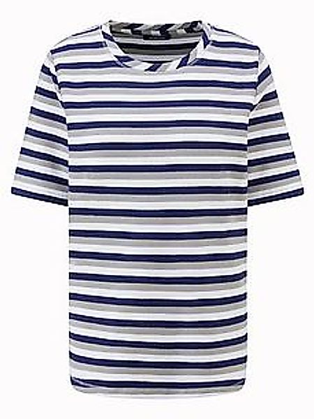 Rundhals-Shirt Peter Hahn blau günstig online kaufen