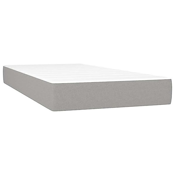 Boxspringmatratze Taschenfederkernmatratze für Kinder Hellgrau 80x160 günstig online kaufen
