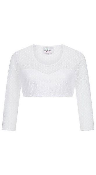 Nübler Dirndlbluse Dirndlbluse langarm Lisa in Weiß von Nübler günstig online kaufen