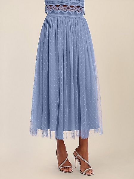 Apart Maxirock mit Tupfen und Futter günstig online kaufen