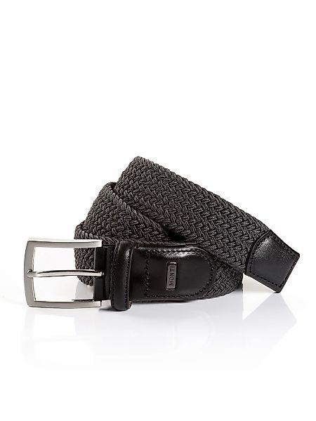 MONTI Flechtgürtel "HAMBURG" 3,5 cm breit, Elastischer Flechtgürtel, Casual günstig online kaufen