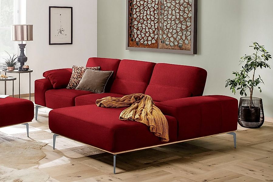 W.SCHILLIG Ecksofa run, Designsofa mit tollem Sitzkomfort, bequem, L-Form, günstig online kaufen