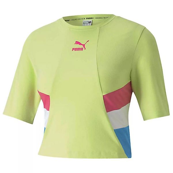 Puma Select Tfs Retro Crop 3/4 Ärmel T-shirt M Sharp Green günstig online kaufen