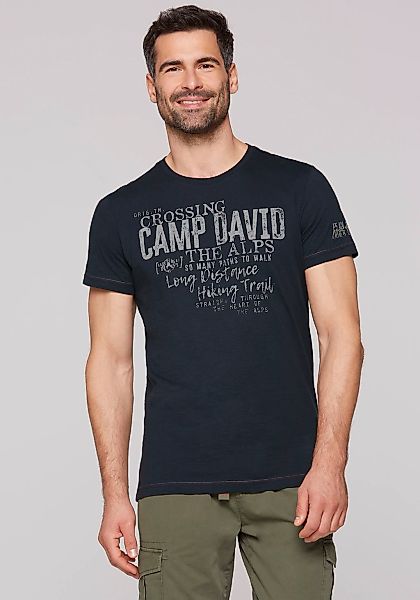 CAMP DAVID T-Shirt, mit Logodrucken günstig online kaufen