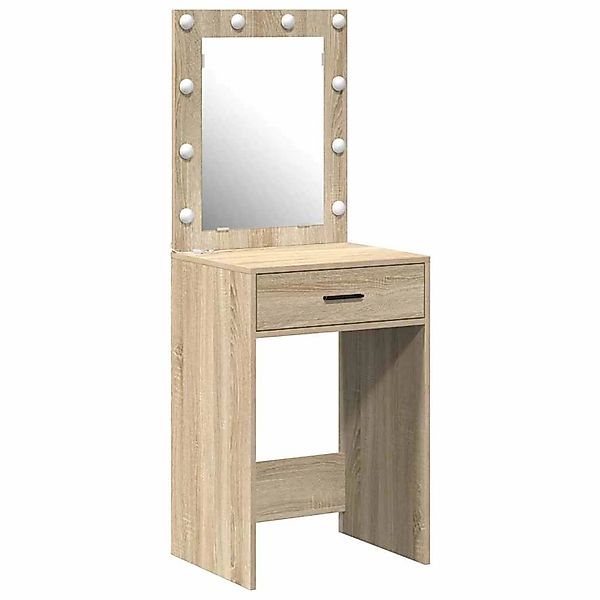 vidaXL Schminktisch Sonoma-Eiche 50 x 41 x 135 cm Holzwerkstoff 865039 günstig online kaufen