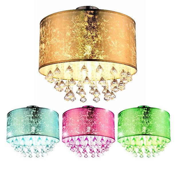 GLOBO LIGHTING LED Deckenleuchte, Leuchtmittel inklusive, Warmweiß, Farbwec günstig online kaufen