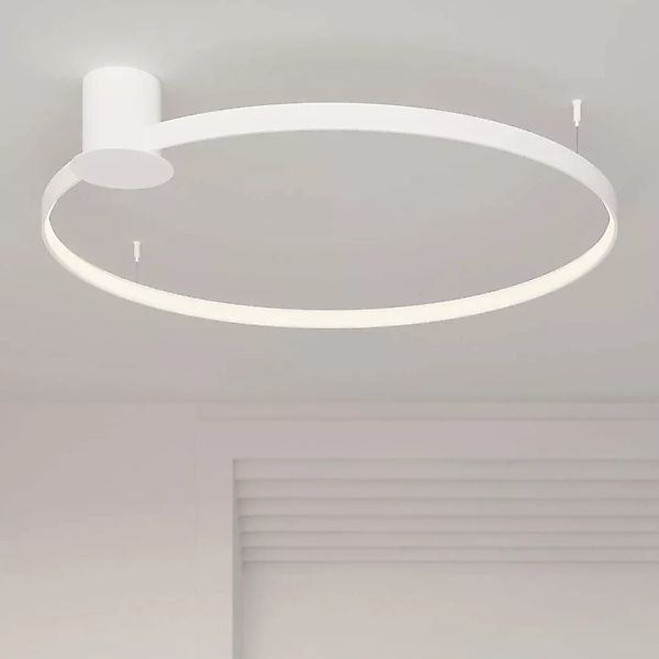famlights | LED Deckenleuchte Ria in Weiß 30W 3870lm 3000K günstig online kaufen