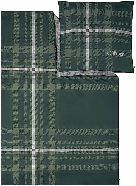 s.Oliver Bettwäsche "Satinbettwäsche s.Oliver" 2 Stk. tlg. mit elegantem Ka günstig online kaufen
