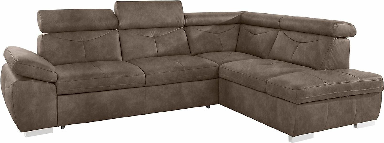 exxpo - sofa fashion Ecksofa »Spring, super bequem und komfortabel mit Armt günstig online kaufen
