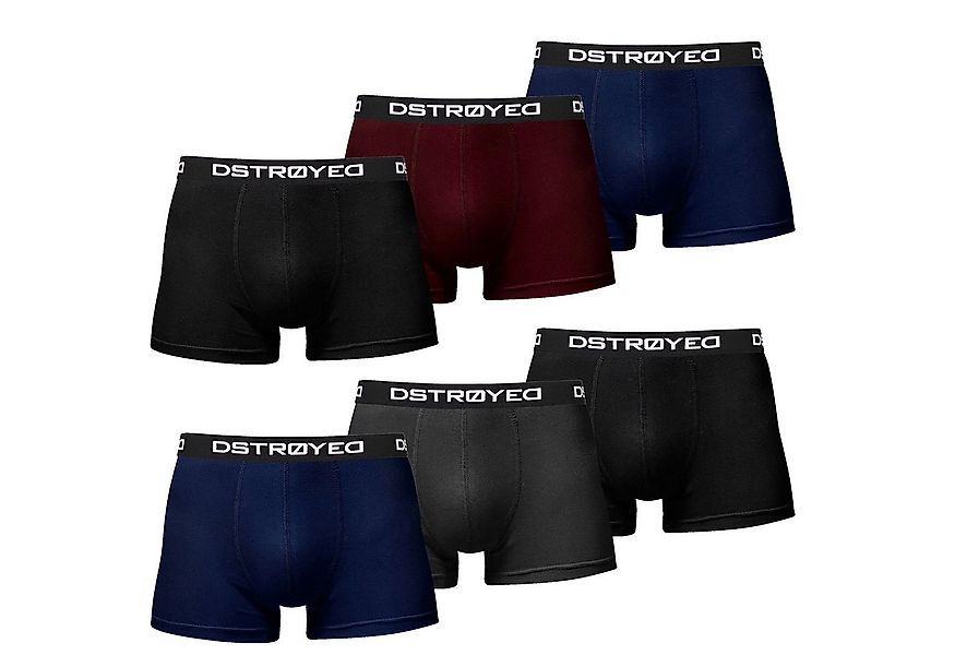 DSTROYED Boxershorts Herren Männer Unterhosen Baumwolle Premium Qualität pe günstig online kaufen