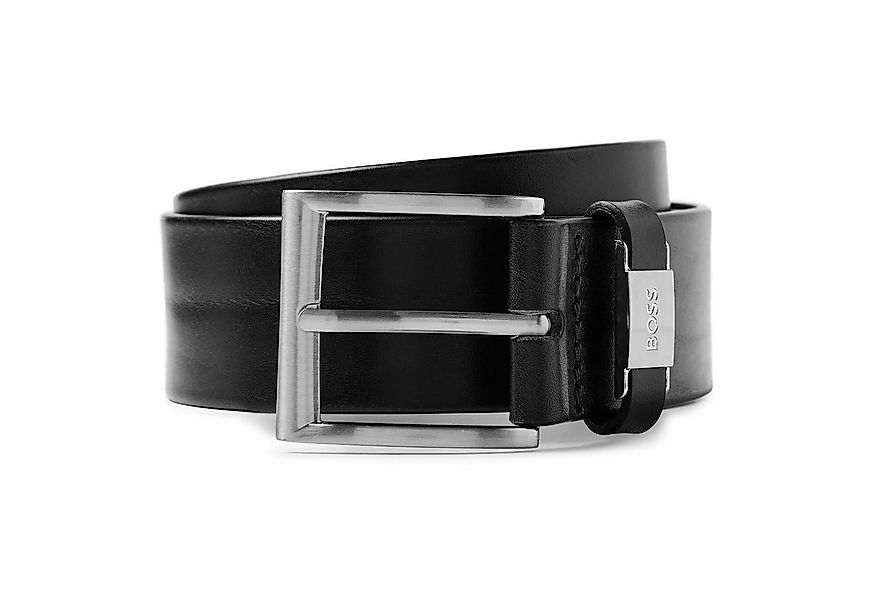 BOSS Ledergürtel Connio mit Logo-Gravur auf dem Verschluss günstig online kaufen