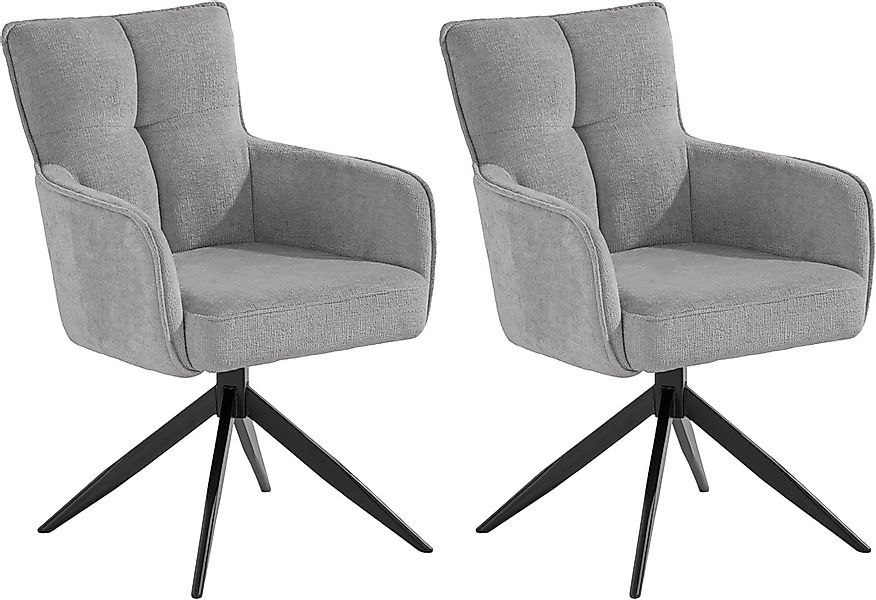 set one by Musterring Armlehnstuhl "Tucson", (Set), Chenille, (Set), 2er Se günstig online kaufen