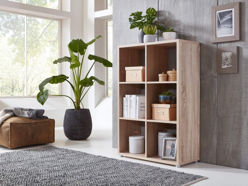 BMG Möbel Standregal NIZZA, Aktenregal, Würfelregal, günstig online kaufen