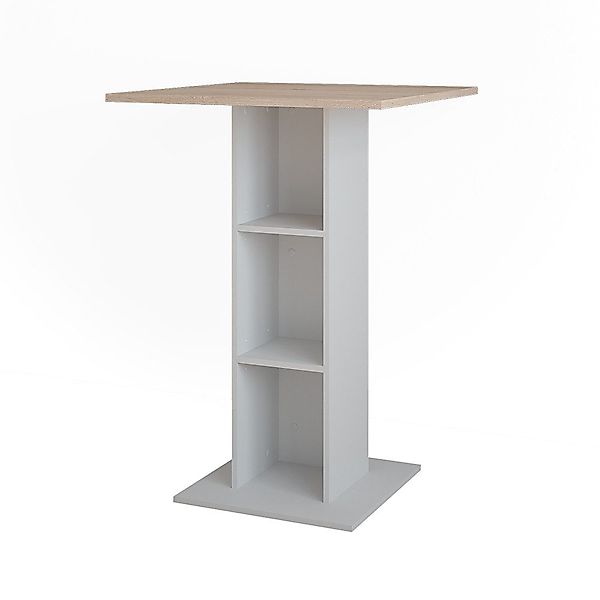 Vicco Bartisch Repose, Weiß/Sonoma, 75 x günstig online kaufen