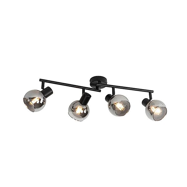 Qazqa LED Aufbaustrahler Vidro, ohne Leuchtmittel, günstig online kaufen