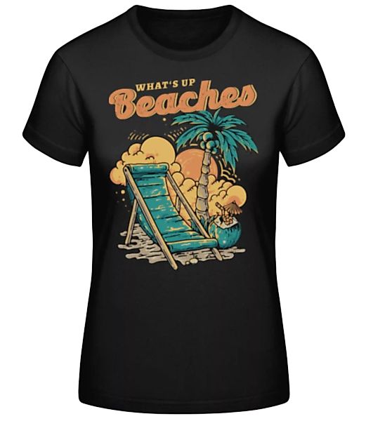 Whats Up Beaches · Frauen Basic T-Shirt günstig online kaufen