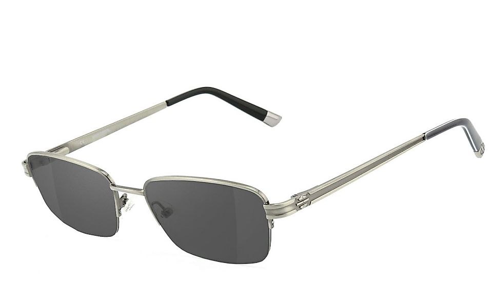 HARLEY-DAVIDSON Sonnenbrille HD0704-52BLK Halbrand Gestell aus Metall günstig online kaufen