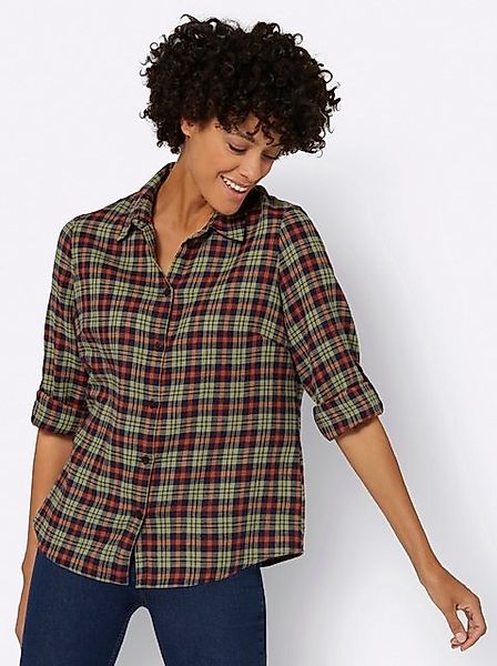 Witt Klassische Bluse Flanell-Bluse günstig online kaufen