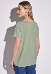STREET ONE T-Shirt mit Rundhalsausschnitt günstig online kaufen