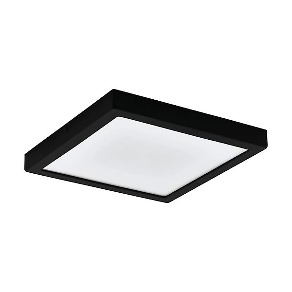 EGLO LED-Deckenleuchte IDUN 2 Schwarz  300x300mm 4000K 2400lm günstig online kaufen