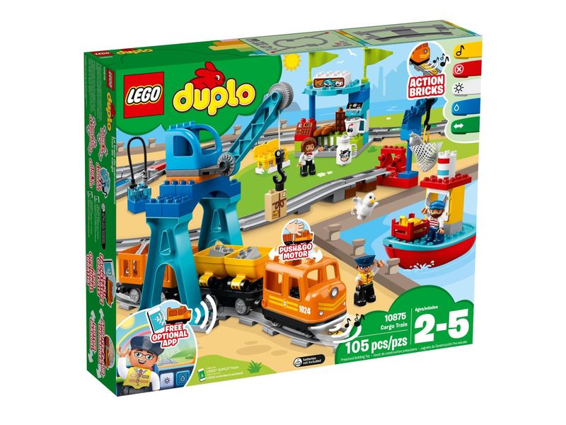 LEGO® LEGO® Duplo 10875 Güterzug Konstruktionsspielsteine, günstig online kaufen