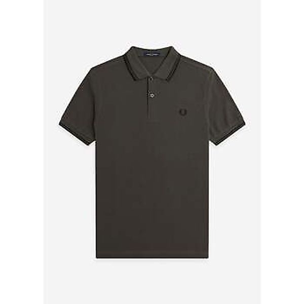 Fred Perry  T-Shirts & Poloshirts Twin tipped  polo shirt- fied green black günstig online kaufen