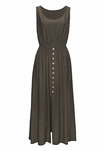 LASCANA Maxikleid, mit Zierknöpfen, Sommerkleid, modisch günstig online kaufen