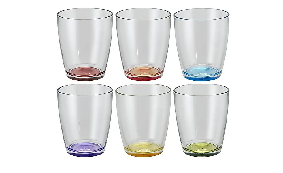 Peill+Putzler Glas  6er-Set  Colore ¦ transparent/klar ¦ Maße (cm): H: 9,9 günstig online kaufen