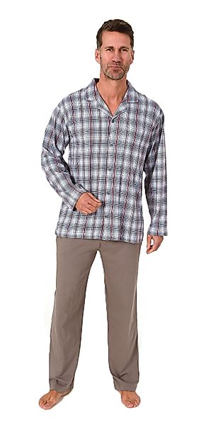 Normann Pyjama Normann Herren Langarm Pyjama günstig online kaufen