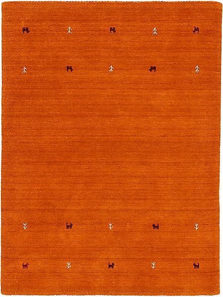 carpetfine Wollteppich »Gabbeh Uni, auch als Läufer erhältlich«, rechteckig günstig online kaufen