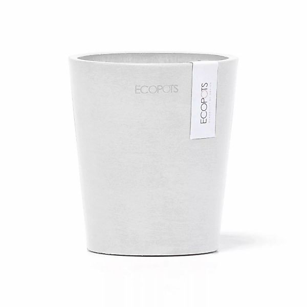 Ecopots Pflanztopf Morinda Weiß 11 cm x 12,4 cm günstig online kaufen