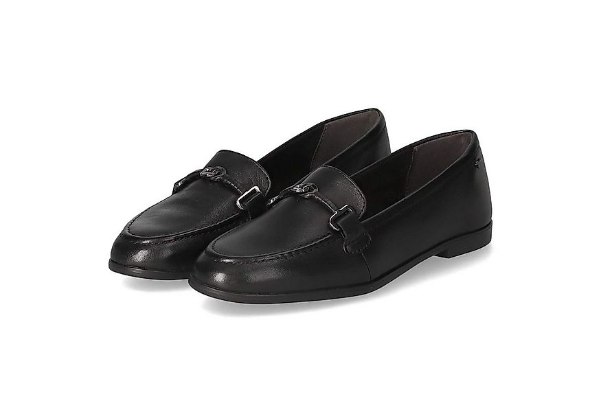 Tamaris Tamaris 1-24240-44/003 Damen Glattleder schwarz Slipper günstig online kaufen